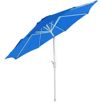 MCW Sonnenschirm, Blau, 270x270 cm, Sonnen- & Sichtschutz, Sonnenschirme