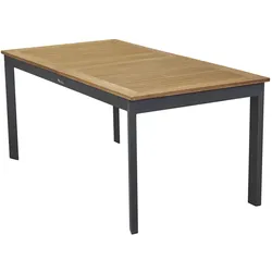 LC Garden Unicamo Ausziehtisch Aluminium/Teak Natur 180/240x90 cm