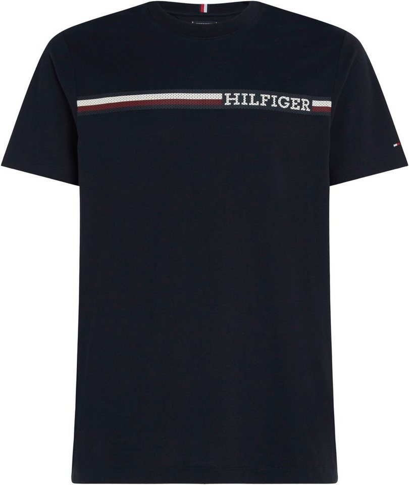 Tommy Hilfiger Big & Tall T-Shirt BT-MONOTYPE CHEST STRIPE TEE-B blau XXXL