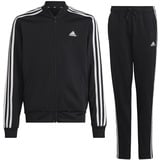 Adidas Mädchen Trainingsanzug Essentials 3-Streifen, Black/White