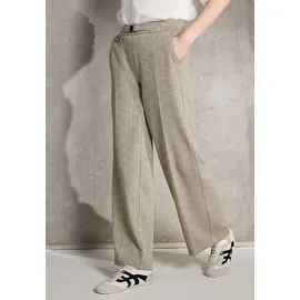 street one studio Stoffhose High Waist Beige 42
