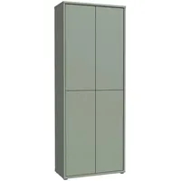 Forte Garderobenschrank ALICE SPRINGS, Salbei grün ca. 75x192x35