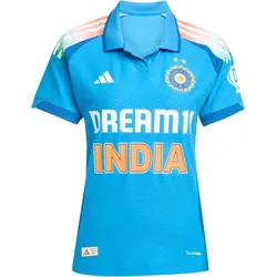 adidas Performance Indien Cricket Heimtrikot Damen KC3747 - true blue XL