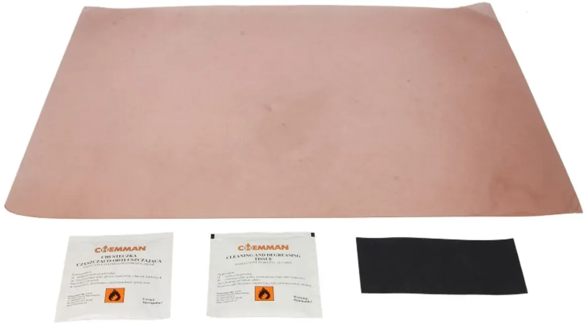 Kit de réparation bâche CARGOPARTS CARGO-RK/TRANSPARENT