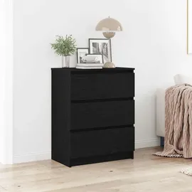 vidaXL Sideboard 60 x 76 x 35 cm Schwarz