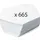Exacompta 10x Ordner Prem'Touch PVC, Rücken 70mm, 32x29cm A4 Maxi, Weiß, 53748E