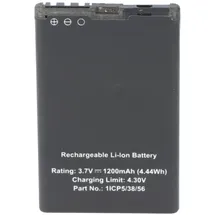 AccuCell Akku passend für den Handy Akku Doro Primo 305 Akku RCB305, Avus AB07 Ersatzakku