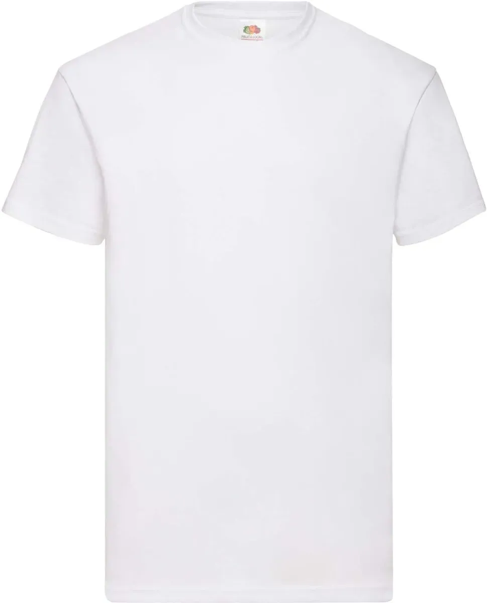 Fruit of the Loom Herren Valueweight T T-Shirt 61-036-0 white XL