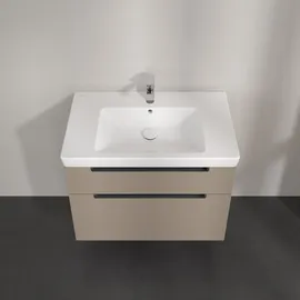 Villeroy & Boch Waschtischunterschrank 2 Auszüge 78,7 x 59 x 44,9 cm Soft Grey