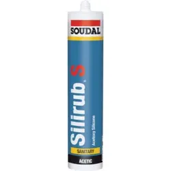 Soudal SILIRUB S Sanitärdicht- masse 300ml schwarz