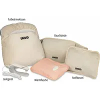 Unold 86020 Wärmi Premium Set elektrische Wärmflasche beige
