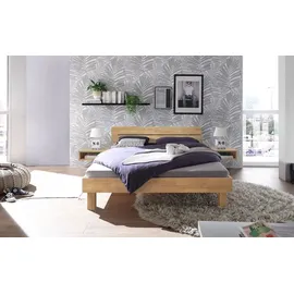 Hasena Prato 100 x 200 cm Fußhöhe 25 cm eiche bianco geölt