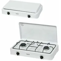 2 Flammiger weiß Yatech® Camping Outdoor Gaskocher