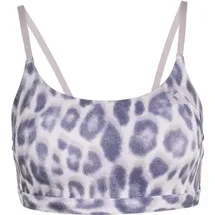 adidas - Optime Essentials Workout Leopard Light Support BH Damen ice purple