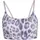 adidas - Optime Essentials Workout Leopard Light Support BH Damen ice purple