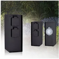 Paulmann Outdoor Steckdosensäule 2 fach, eckig, IP44