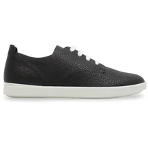 ECCO Damen Leisure 205133 Leder Black Trainer 40 EU - 40 EU