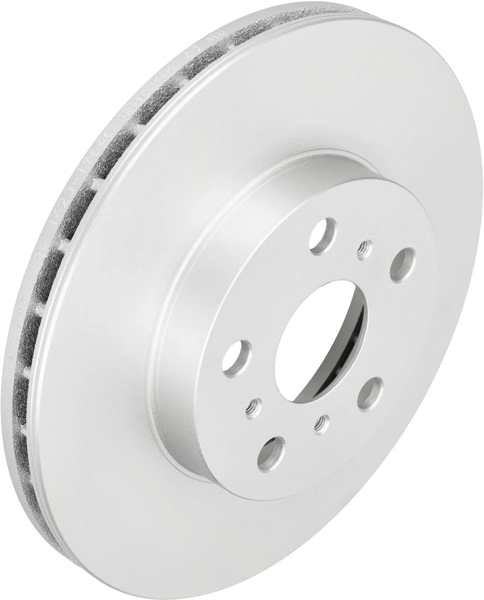 F.BECKER Bremsscheibe 10210717 belüftet 255mm 22mm für TOYOTA