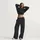 adidas SOFT LUX STRAIGHT LEG Sporthose Schwarz S