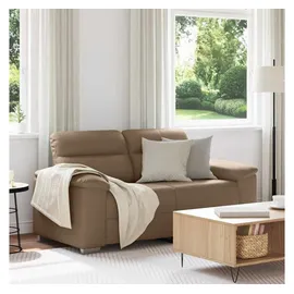 vidaXL 2-Sitzer-Sofa Cappuccino 160x81x84 cm Kunstleder