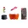 Lotusgrill XL Starter-Set XL Grill Mandarinenorange mit USB-Anschluß,