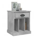 vidaXL Nachtschrank 43 x 36 x 50 cm Betongrau