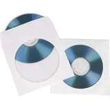Hama 00062671 CD-ROM-Papierhüllen 50 weiß