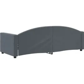vidaXL Tagesbett 80 x 200 cm Dunkelgrau