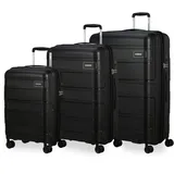 American Tourister Skymax Koffer-Set 3-tlg. schwarz