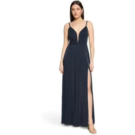 Vera Mont Abendkleid Dunkelblau/Grau 34