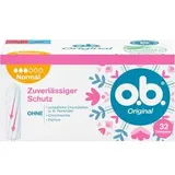 o.b. Tampons Original, Normal, aus Viskose, 32 Stück