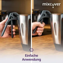 Mixcover Küchenmaschinen-Adapter MCS-001 Schwarz