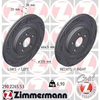 ZIMMERMANN Bremsscheibe BLACK Z