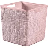 Curver Curver, Aufbewahrungskorb, Jute Würfel Aufbewahrungskorb 17L Rose Dawn