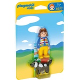 Playmobil 1.2.3 Frau mit Hund (6977)