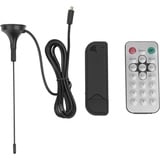 Richer-R Mini TV USB-Tuner/Receiver, USB2.0 TV Empfänger ISDB-T Digitaler TV Stick Tuner,Portable Digital USB HDTV Receiver mit Antenne Fernbedienung,für Laptop PC Schwarz