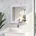 Mendler HWC-F75 Badezimmer Badspiegel Spiegel Ablagefläche Landhaus 58x59x12cm