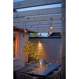 PARFORCE TRADITIONAL HUNTING Lichterkette Rattan 350 cm 6-flammig braun