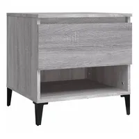 VidaXL Beistelltisch Grau Sonoma 50x46x50 cm Holzwerkstoff