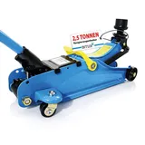 BITUXX Rangierwagenheber Stahl 85-380 mm blau