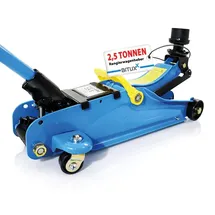 BITUXX Rangierwagenheber Stahl 85-380 mm blau