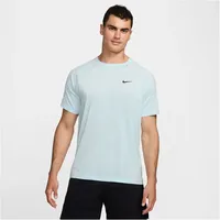 Nike Ready Nike Dri-FIT Kurzarm-Fitness-Oberteil für Herren - Blau, XXL