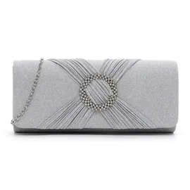TAMARIS Amalia Brooch Clutch Silver