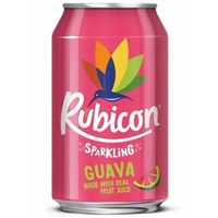 RUBICON SPARKLING GUAVA 330 ml Dose, 24er Pack (24x0,33 L) EINWEG PFAND