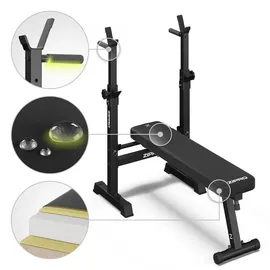 Zipro Hantelbank Core Schwarz