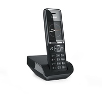 Gigaset Comfort 550 Analog Telephone Caller Id Black, S30852-H3001-B104