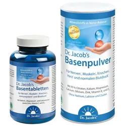 Dr. Jacob's Basentabletten + Dr. Jacob's Basenpulver Original