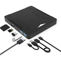 Externes CE/DVD-Laufwerk, USB 3.0 Typ-C DVD/CD-Brenner-Laufwerk DVD-Brenner