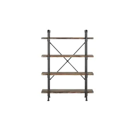Möbel Kraft Regal 70 x 40 x 141 cm Mehrfarbig
