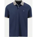 FYNCH-HATTON Poloshirt mit Kontrastdetails Blau M